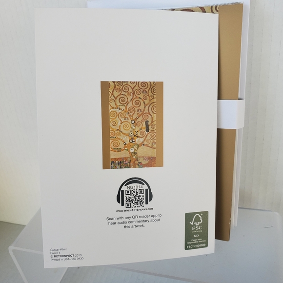 Gustav Klimt Frieze II Christmas Cards Season's Greetings Boxed Set Of 15 - Picture 6 of 7